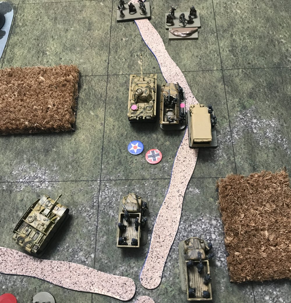 German Advances after Combat