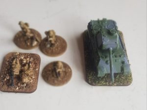 10mm vs 15mm WWII Panther Tanks
