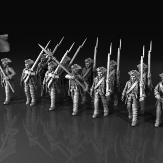 Prussian Infantry Marching