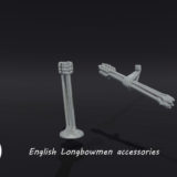 54mm | Medieval | Longbow with "V" " 100 Years War | Agincourt - Image 3