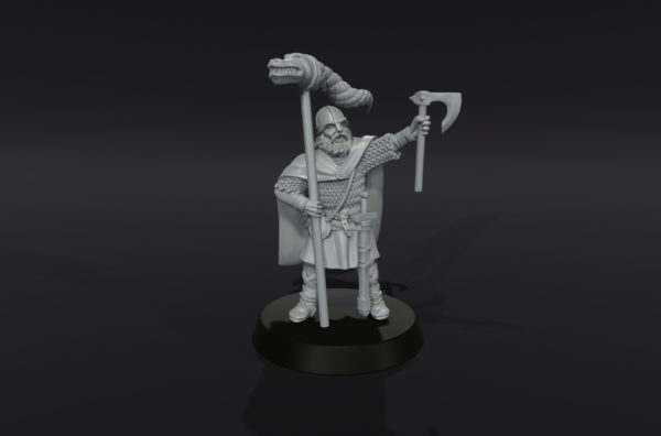 1066 - Saxon Banner Bearer - Image 2