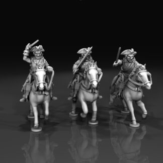 40mm Seven years War French Cuirassiers