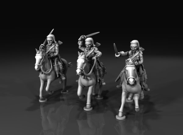 40mm Seven Years War French Dragoons