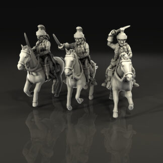 40mm Seven Years War French Light Cavalry