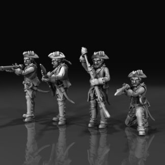 Dismounted Russian Dragoons