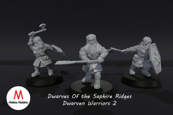 Dwarf warriors Set 2