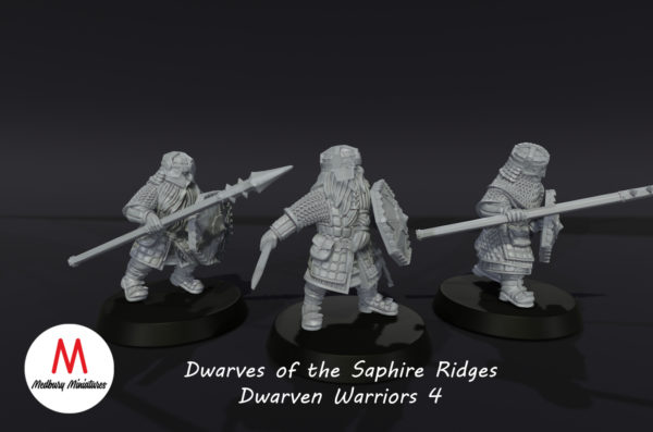 LOTR Dwarf Warriors Set #4 - Image 3