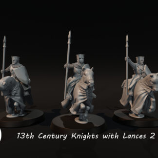 13th Century Knights with Lances 2