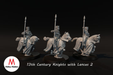 13th Century Knights with Lances -2