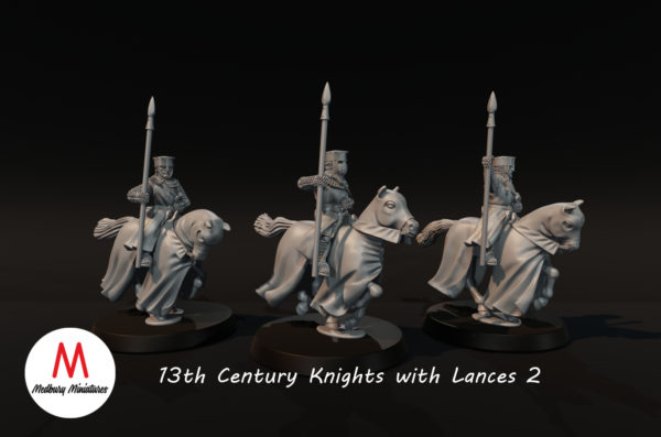13th Century Knights with Lances -2