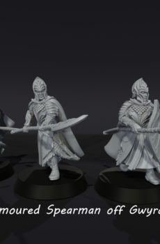 LOTR - Elven Armoured Spearmen