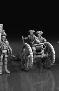 7YW Austrian - Belgium Artillery Crew