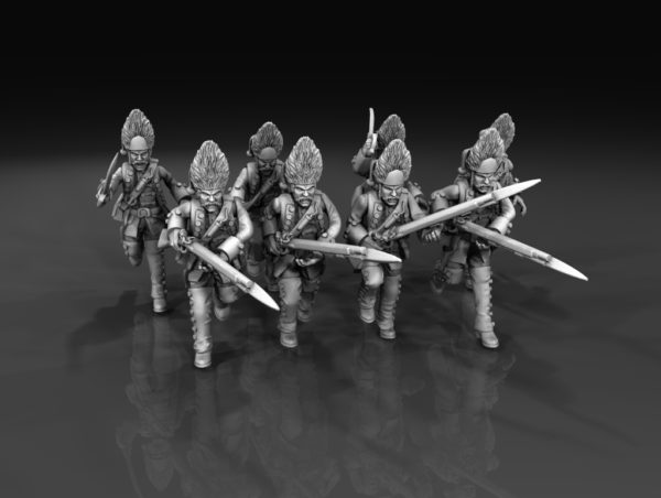 Austrian Grenadiers Firing