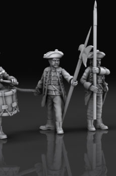 7YW Hungarian Grenadiers w/Command
