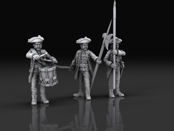 7YW Hungarian Grenadiers w/Command