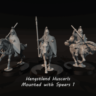 Rohan Huscarls Mounted With Spears 1
