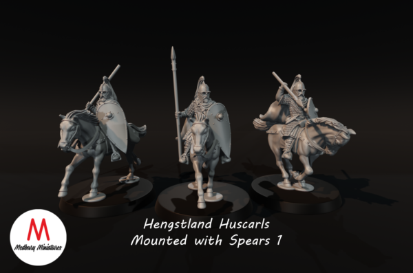 Rohan Huscarls Mounted With Spears 1