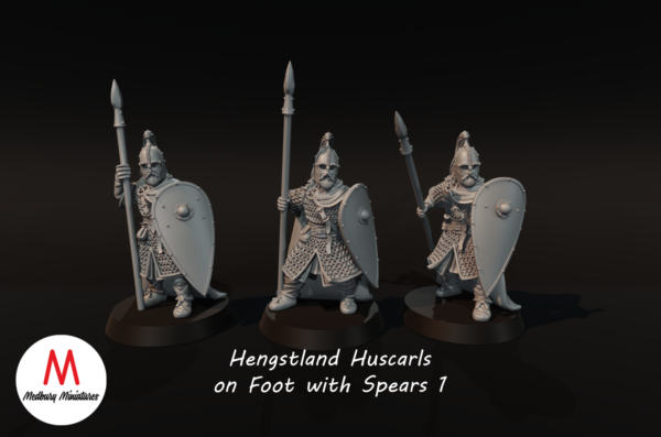 Rohan Housecarls on Foot With Spears 1