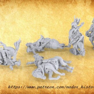 H&M Mounted Casualties 28/40mm