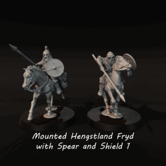 Mounted Rohan Fyrd with Lance and Shield 1
