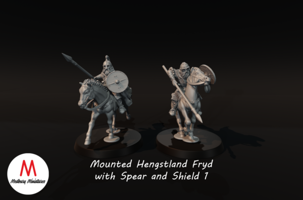 Mounted Rohan Fyrd with Lance and Shield 1