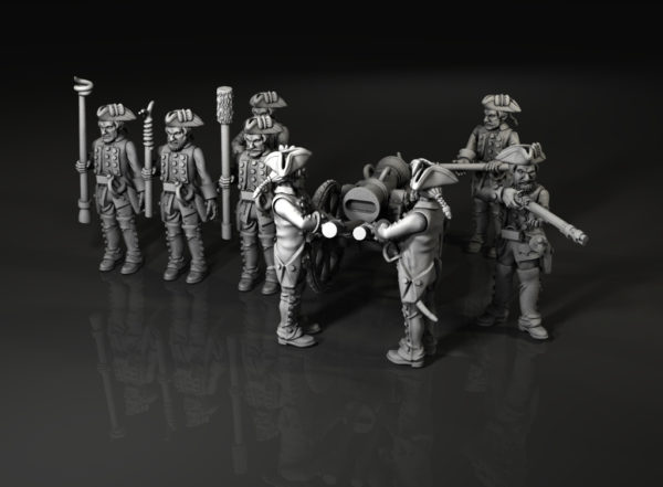 Russian Artillery Crew