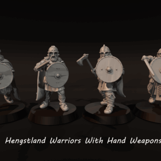 Hengstland Warriors With Hand Weapons
