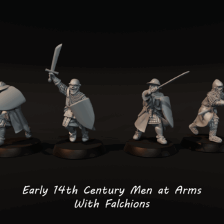 Early 14th Century Men at Arms _Falchions