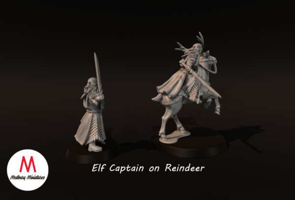 LOTR - Elf Cavalry On Reindeer - Image 3