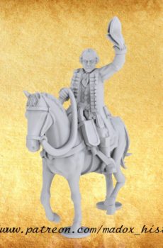 54mm AWI - British General Thomas Gage