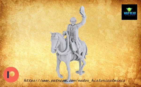 54mm AWI - British General Thomas Gage