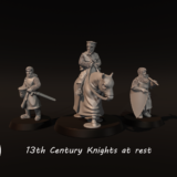 13c Knights at rest