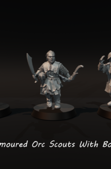 LOTR - Armoured Orc Scouts w/Bows