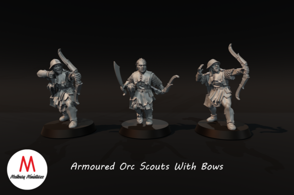 LOTR - Armoured Orc Scouts w/Bows