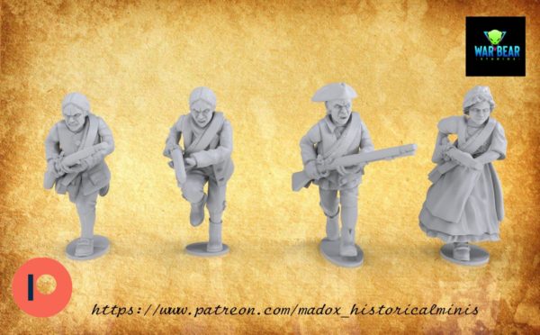 American Revolution Civilian's Fighting