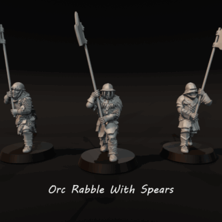 LOTR - Orc Rabble With Spears