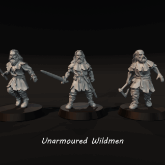 Medieval Scots - Unarmoured Wildmen