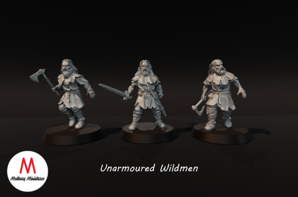 Medieval Scots - Unarmoured Wildmen