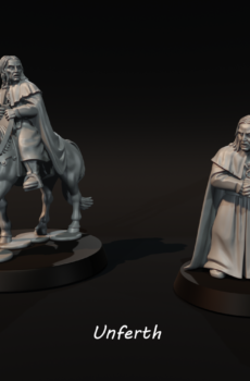 Medieval Unferth (retainer or servant 2 pc)