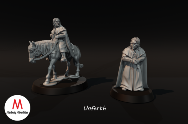 Medieval Unferth (retainer or servant 2 pc)