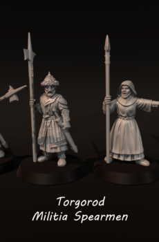 LOTR - Torgorod Militia Spearmen
