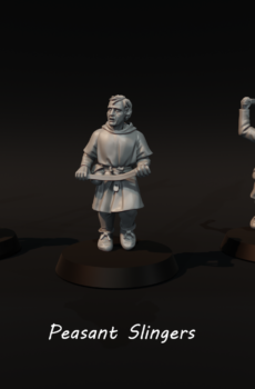 Medieval - Peasant Slingers