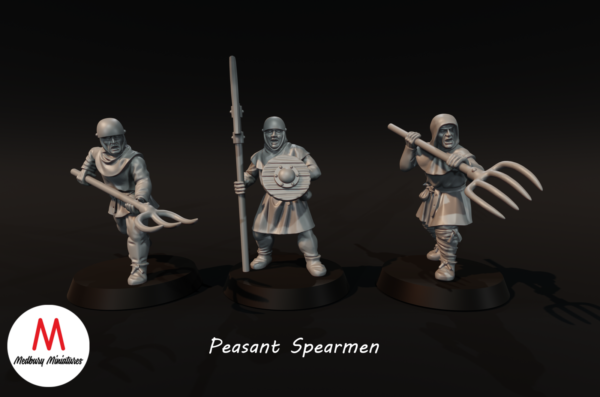 Medieval - Peasant Spearmen