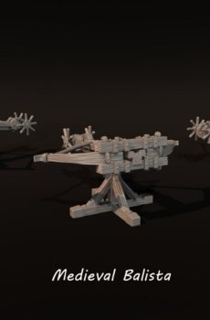 Medieval - Ballista and Crew