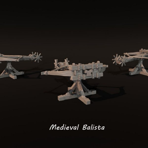 Medieval - Ballista and Crew