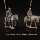 LOTR - City Guard With Spears Mounted - Gondor - Image 2