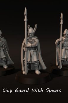 LOTR - City Guard With Spears Gondor #2