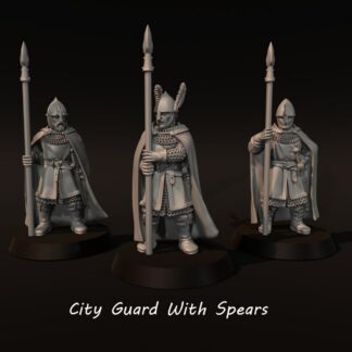 LOTR - City Guard With Spears Gondor #2