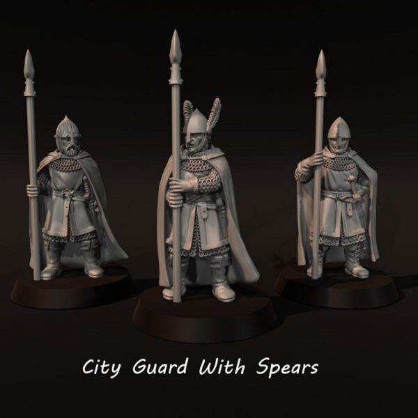 LOTR - City Guard With Spears Gondor #2