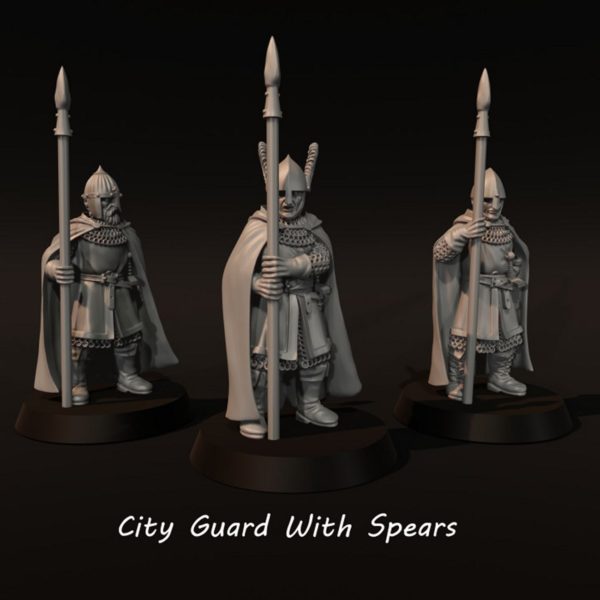 LOTR - City Guard With Spears Gondor #2 - Image 2